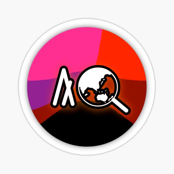 AlgoWorldExplorer (Official Logo #1) Sticker