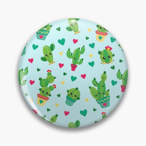 Item preview, Kawaii Cactus Pattern Cute Succulents designed and sold by TamGustam.