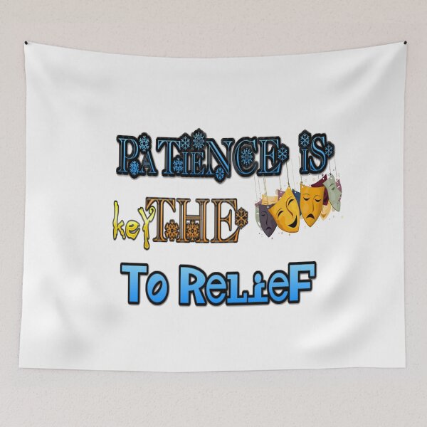Item preview, Patience is the key to relief    music funny  cute  tumblr cool band  love  designed and sold by atomsama.
