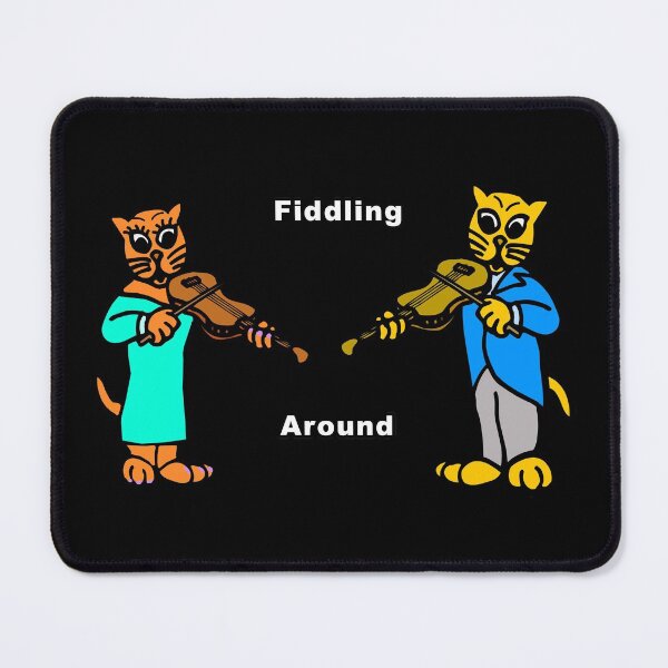 Item preview, Fiddling Around Cats with Violins designed and sold by janraydesigns.