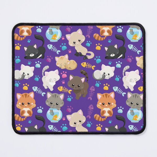 Item preview, Kawaii Cats Pattern designed and sold by TamGustam.