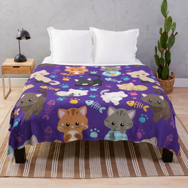 Item preview, Kawaii Cats Pattern designed and sold by TamGustam.