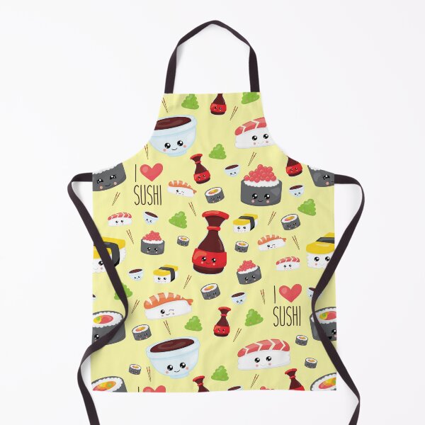 Item preview, Cute Kawaii Sushi Pattern designed and sold by TamGustam.