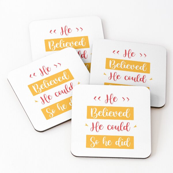 Item preview, He Believed He Could So He Did designed and sold by InkonoStore.