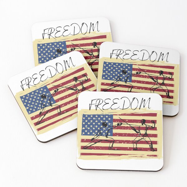 Item preview, Freedom Fencers (black) designed and sold by RusticHouse.