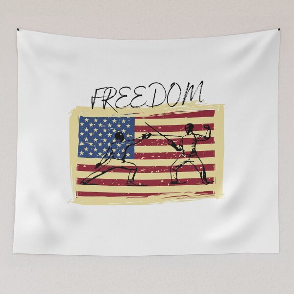 Item preview, Freedom Fencers (black) designed and sold by RusticHouse.