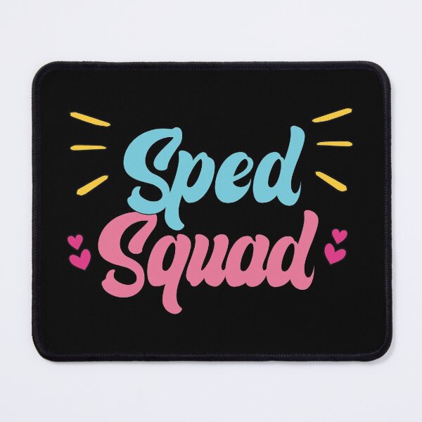 Item preview, SPED Squad Special Education Teacher funny gift designed and sold by achrworld.