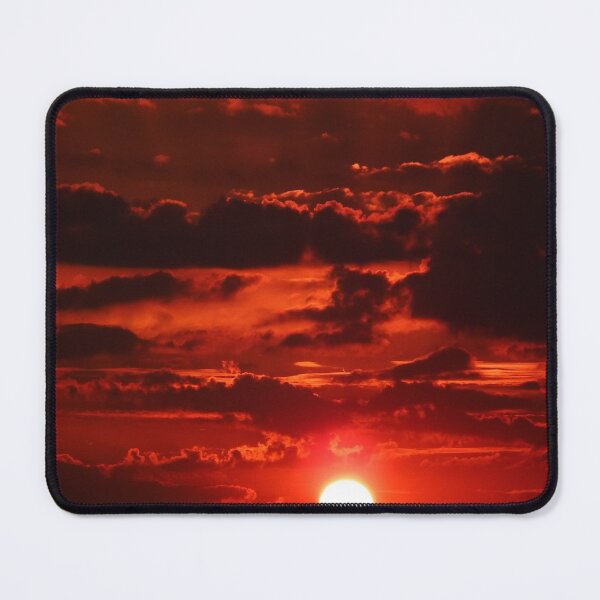 Item preview, Red sunset among clouds designed and sold by Adrplatinium.