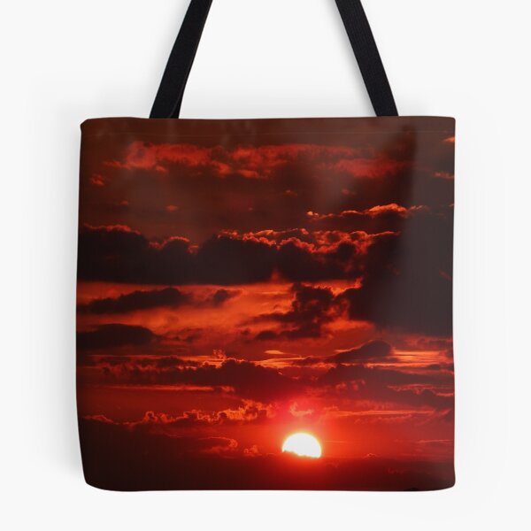 Item preview, Red sunset among clouds designed and sold by Adrplatinium.