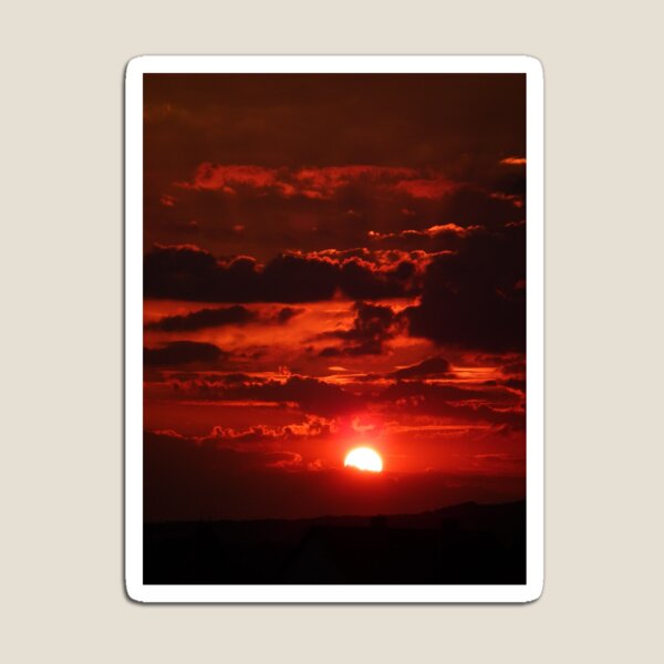 Item preview, Red sunset among clouds designed and sold by Adrplatinium.