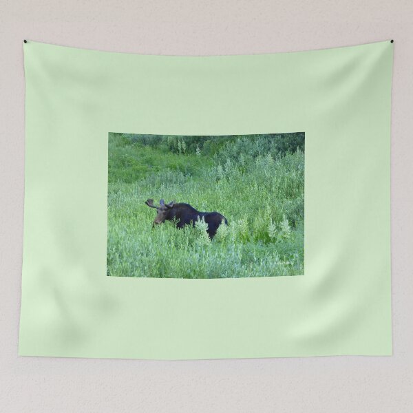 Item preview, Alpine Moose in Summer designed and sold by LeRoyM.