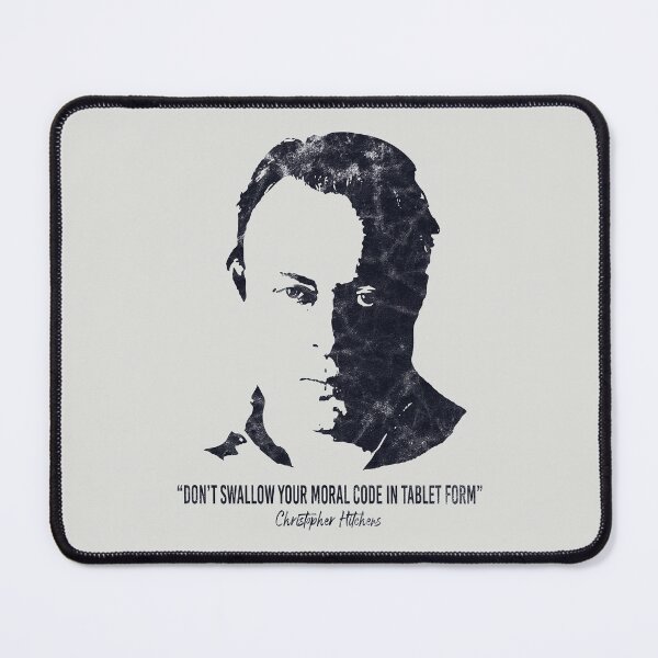 Item preview, Christopher Hitchens Quote (Worn Look) designed and sold by politicalamity.