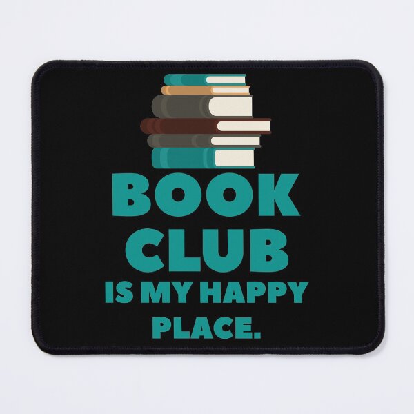 Item preview, BOOK CLUB IS MY HAPPY PLACE. designed and sold by BearsAreToys.