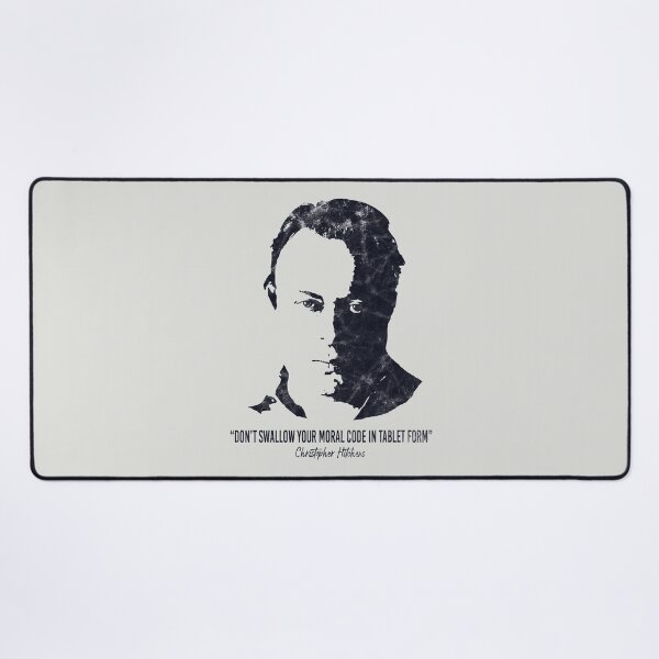 Item preview, Christopher Hitchens Quote (Worn Look) designed and sold by politicalamity.