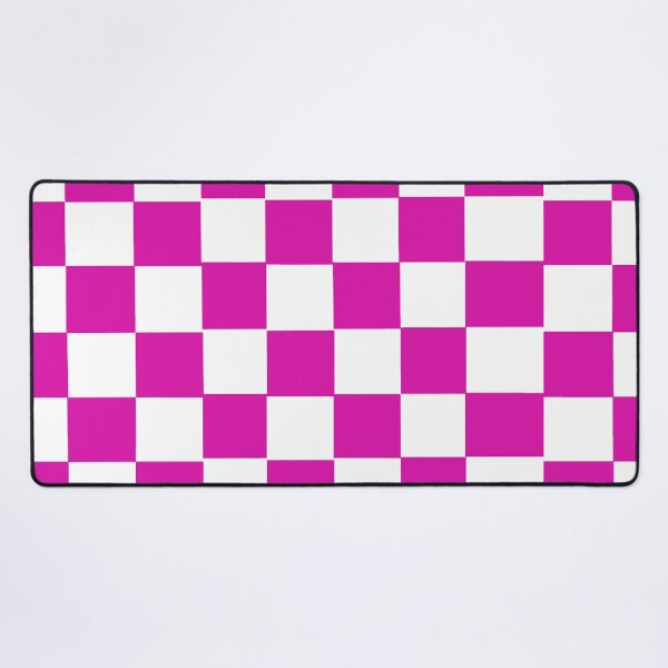 Item preview, Hot Pink Fuchsia & White Chex designed and sold by Havocgirl.