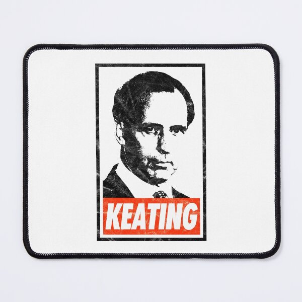 Item preview, Keating (White Worn Look) designed and sold by politicalamity.