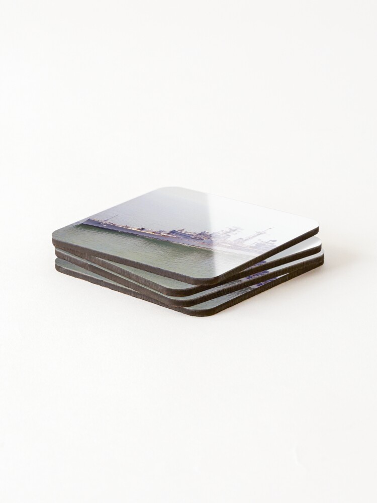 Alternate view of USS LITTLE ROCK (CLG-4) SHIP'S STORE Coasters (Set of 4)