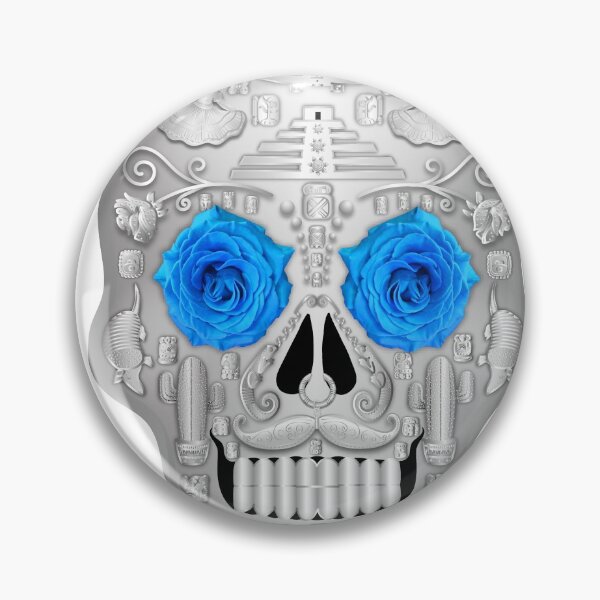 Item preview, Chrome Calavera (No Background) designed and sold by PhanieMilton.