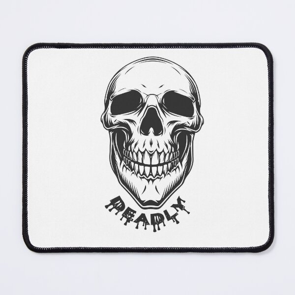 Item preview, Deadly skull designed and sold by Mims-edit.