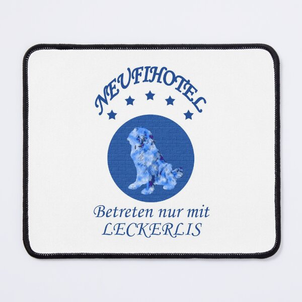 Item preview, Newfoundland dog blue Neufihotel treats designed and sold by Moonyflower.