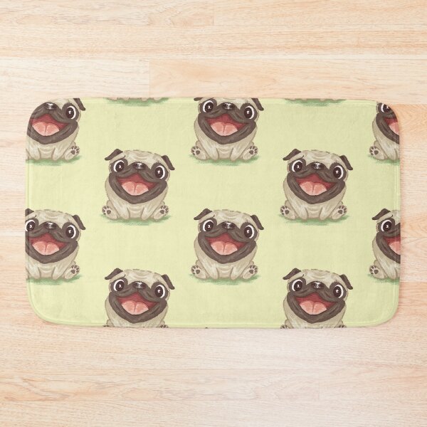 Item preview, Happy Pug designed and sold by Toru Sanogawa.