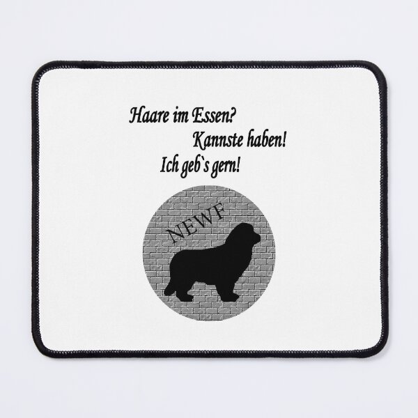 Item preview, Newfoundland Dog Hair In Food designed and sold by Moonyflower.