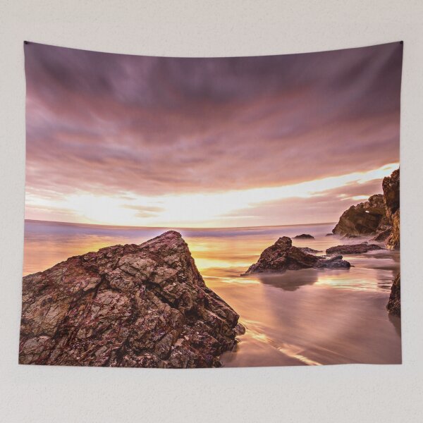 Item preview, Rocky Beach Sunrise Miami Florida designed and sold by Piper-Deals.