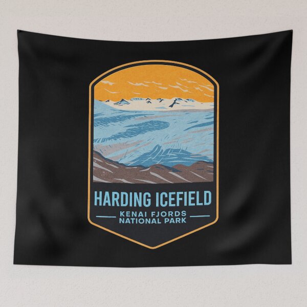 Item preview, Harding Icefields Kenai Fjords National Park designed and sold by JordanHolmes.