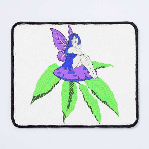 Item preview, Fanciful Fairy sitting on leaves designed and sold by janraydesigns.