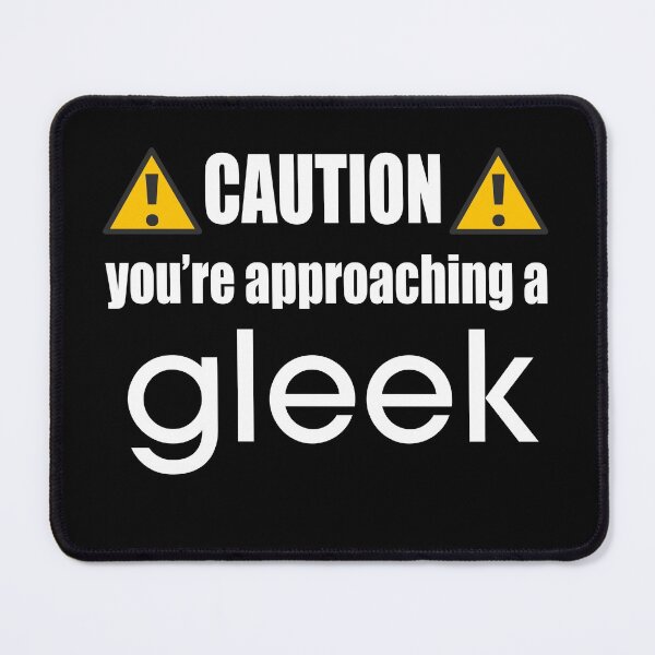 Item preview, Caution you're approaching a Gleek (Black) designed and sold by AlexVR.