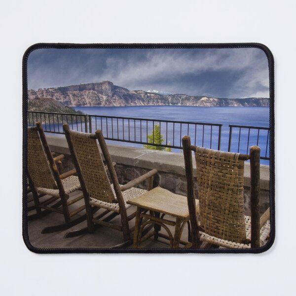 Item preview, A Seat With a View - Crater Lake National Park designed and sold by Kathy Weaver.