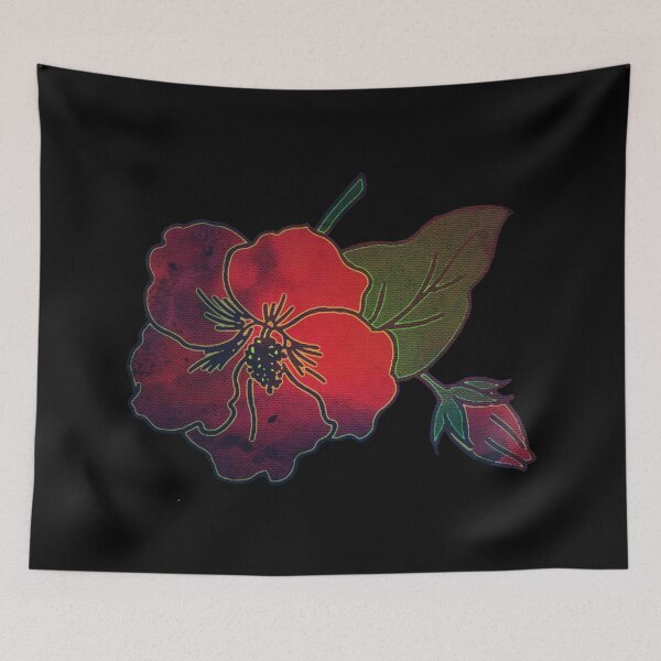 Item preview, Flor de Maga Puerto Rican National Flower designed and sold by SoLunAgua ..