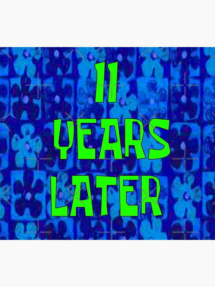 "Spongebob years later " Poster for Sale by Slimo30 | Redbubble