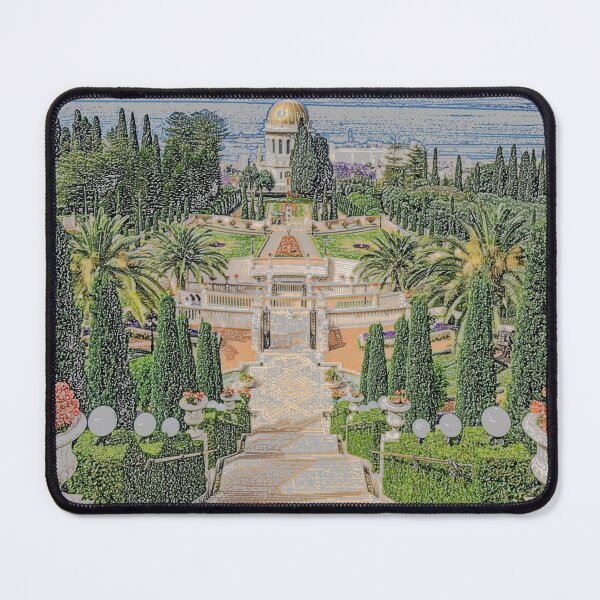 Item preview, Bahai Gardens Pencil Artwork designed and sold by janraydesigns.