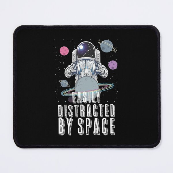 Item preview, Easily Distracted By Space - Astronaut Helmet - A Great Design For gifts For Space Enthusiasts designed and sold by crazycollective.