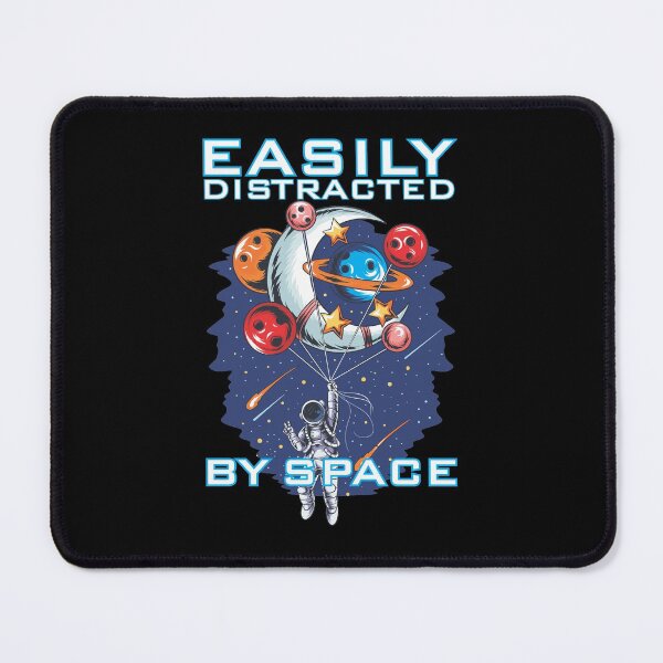 Item preview, Easily Distracted By Space - Astronaut Helmet - A Great Design For gifts For Space Enthusiasts designed and sold by crazycollective.