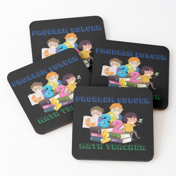 Item preview, Problem Solver - Math Teacher designed and sold by Palm-Pineapple.