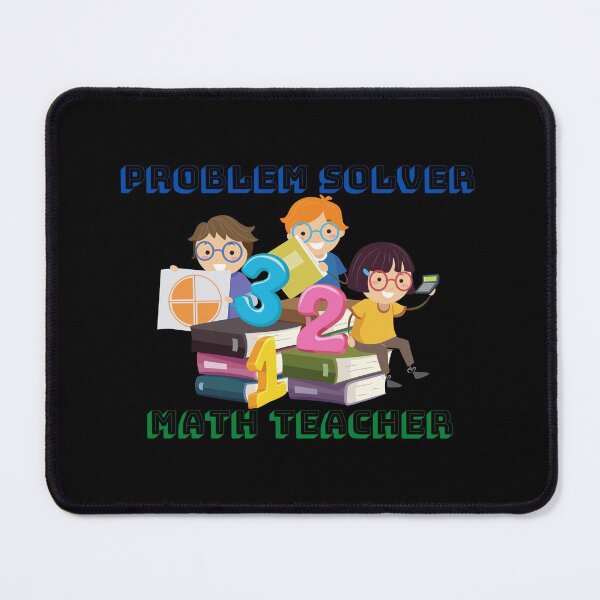 Item preview, Problem Solver - Math Teacher designed and sold by Palm-Pineapple.