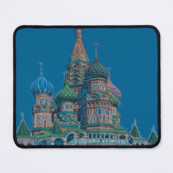 Item preview, St Basils Cathedral Inked and Penciled designed and sold by janraydesigns.