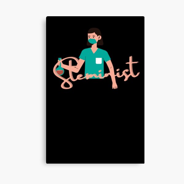 Women in stem, steminist Canvas Print
