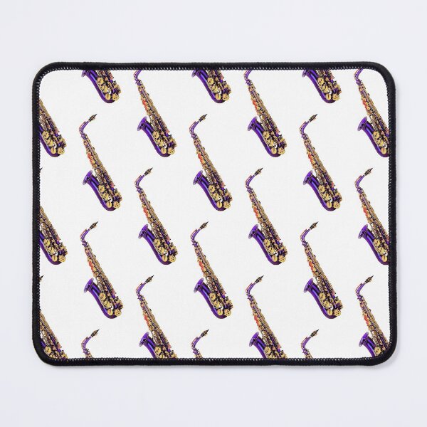 Item preview, Saxofón alto morado, violeta y dorado designed and sold by Havocgirl.