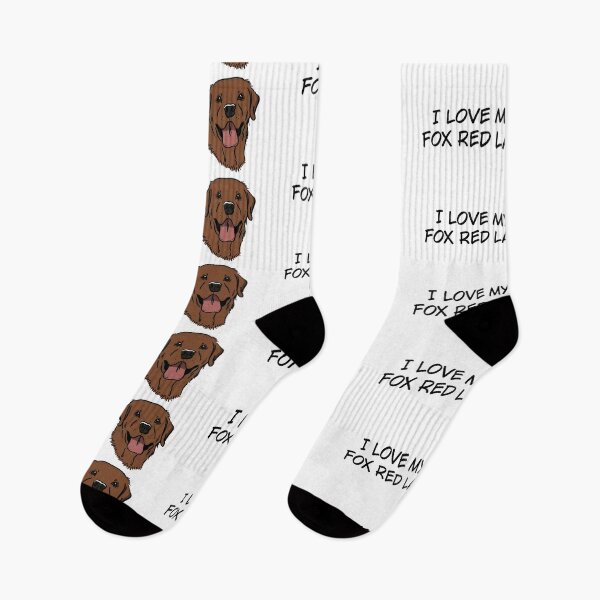 Item preview, I Love My Fox Red Labrador  designed and sold by rmcbuckeye.
