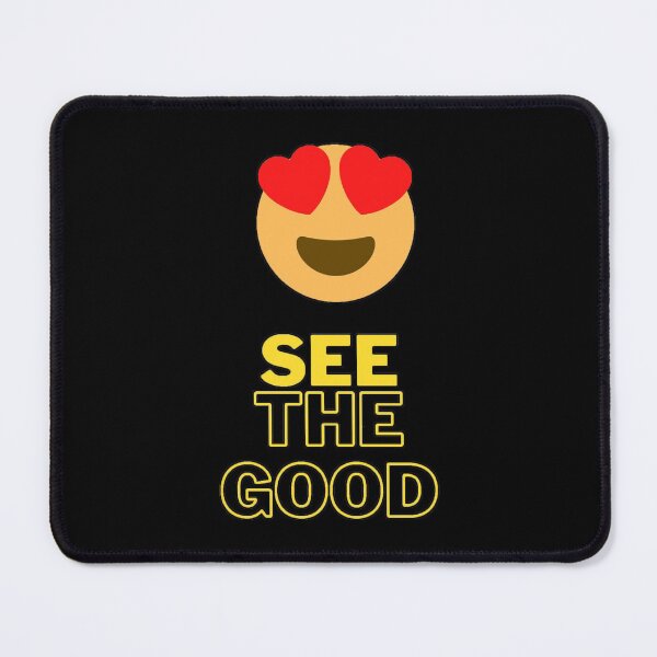 Item preview, See the Good - with heart eyes designed and sold by janraydesigns.