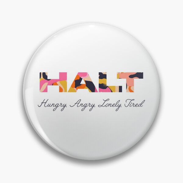 Item preview, HALT - Hungry, Angry, Lonely, Tired designed and sold by BIG BOOK BADDIE.