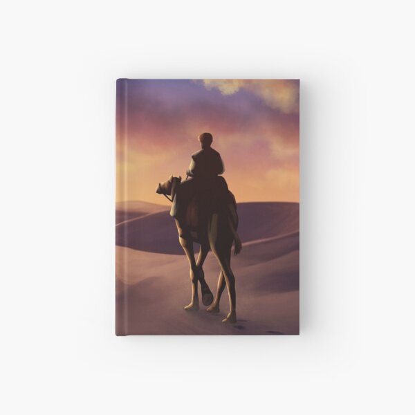 desert sunset Hardcover Journal