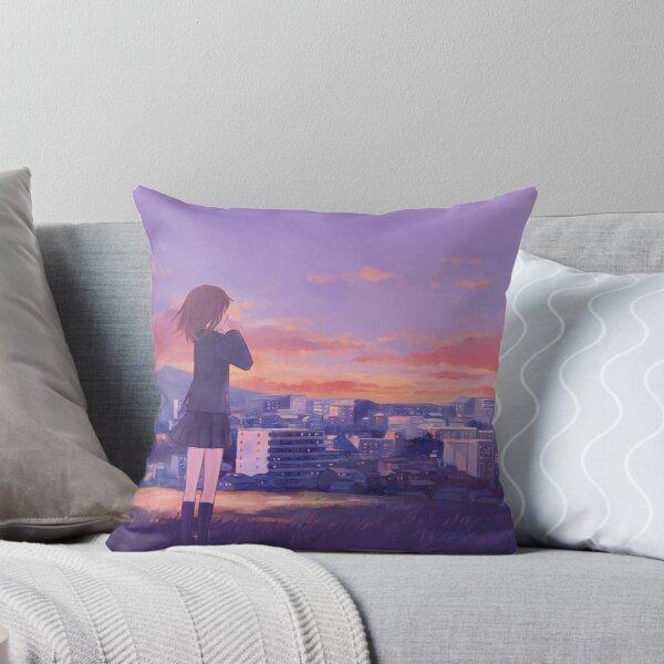 Item preview, anime landscape sky desk mat mouse pad designed and sold by selacker.