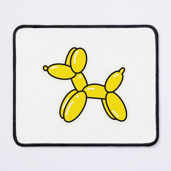 Item preview, balloon dog yellow designed and sold by Jala McDonald.