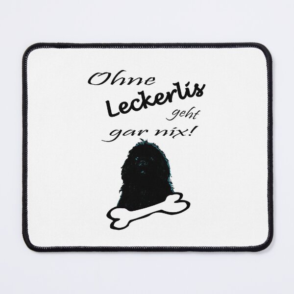 Item preview, Newfoundland dog without treats nothing goes blue designed and sold by Moonyflower.