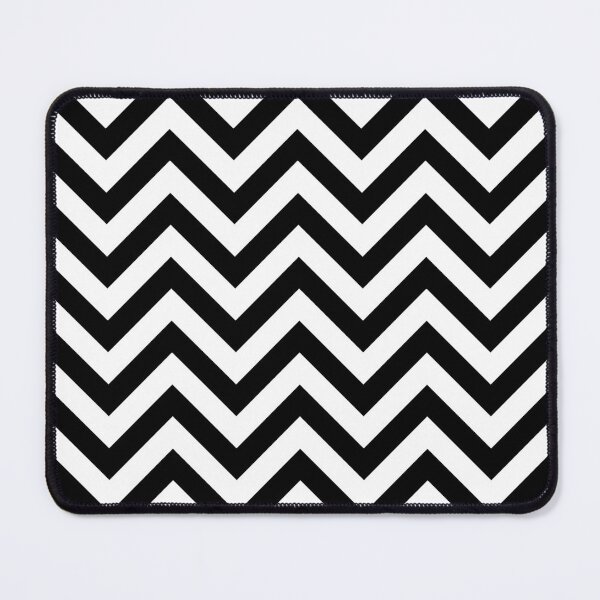 Artikelvorschau, Modernes und minimalistisches schwarz-weißes Chevron-Muster entworfen und verkauft von TamGustam.