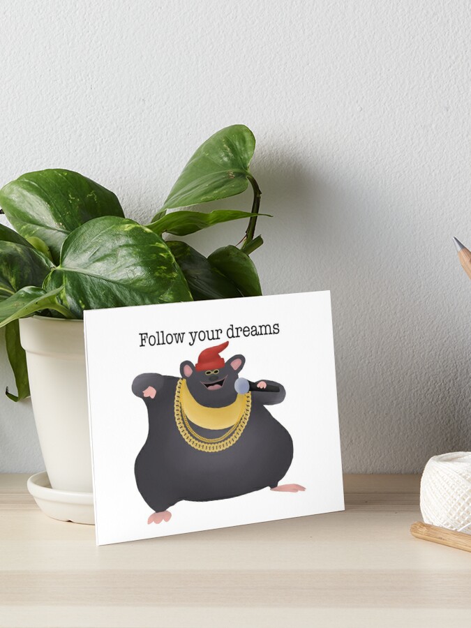 Biggie cheese’s inspiring quote to you | Poster